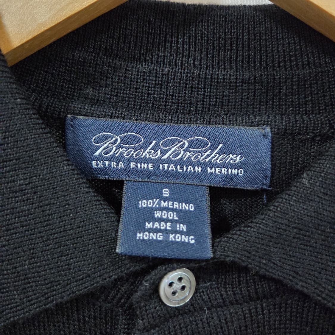 브룩스브라더스 메리노울 카라니트 S 상품이미지2