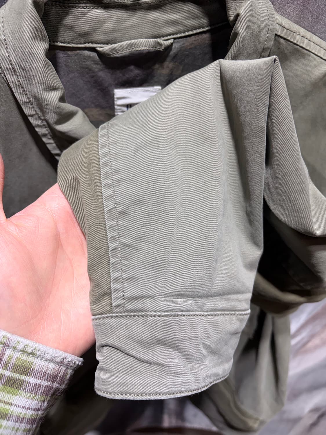 L GAP 밀리터리 4포켓 카모 안감 야상 자켓 상품이미지7