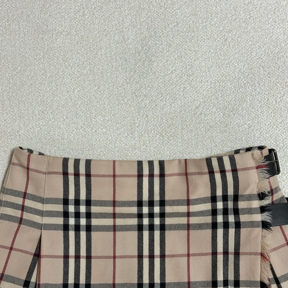 버버리 노바체크 랩 스커트 상품이미지3