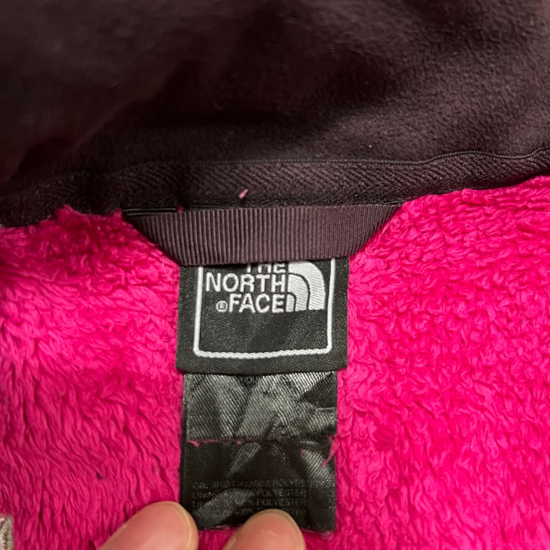 노스페이스 여성 하이로프트 플리스 후리스 집업자켓 [핫핑크] M/95 상품이미지5