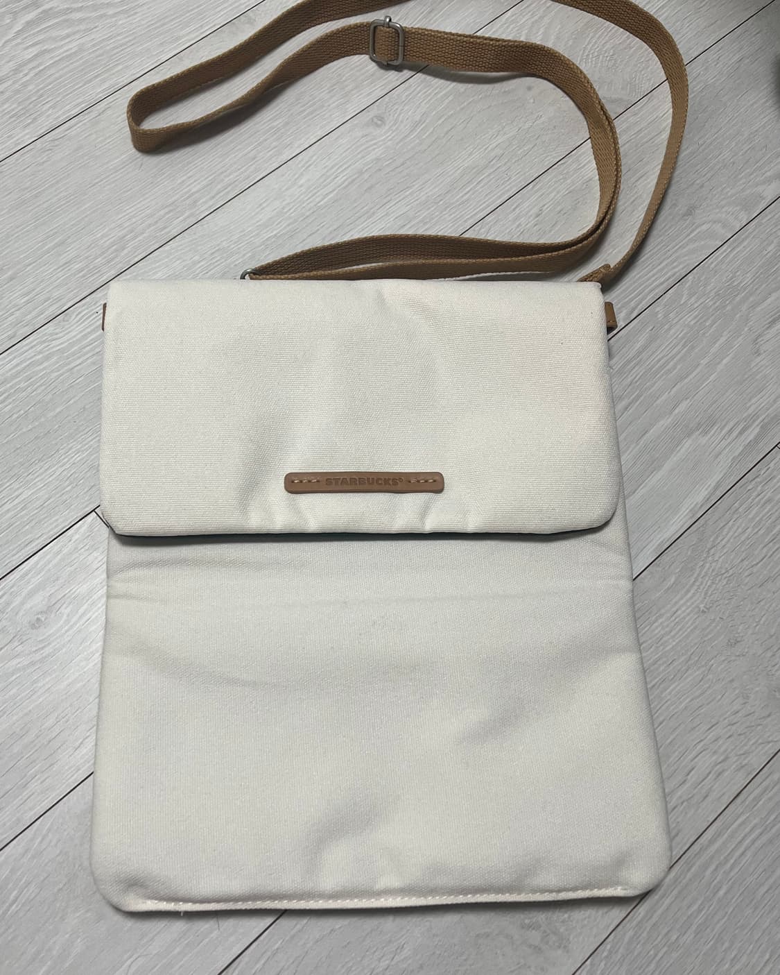 스타벅스 숄더백 크로스백 starbucks 아이보리 파우치 가방 상품이미지2