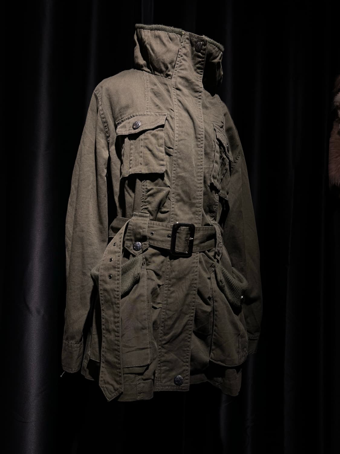 벨티드 밀리터리 자켓 상품이미지4