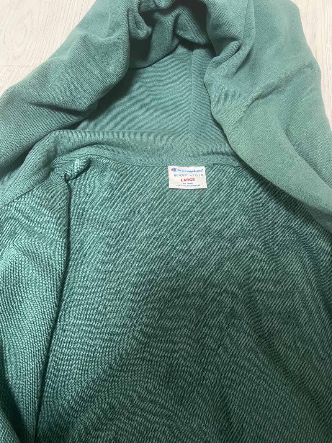 챔피온 리버스위브 후드집업 상품이미지4