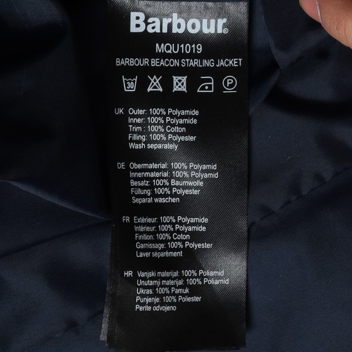바버 Barbour Beacon Starling Jacket 
 상품이미지9