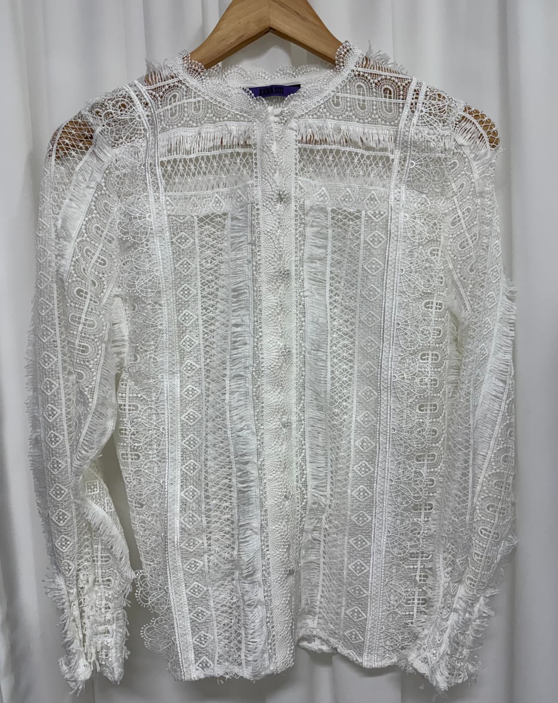 안나수이 레이스 블라우스 상품이미지2