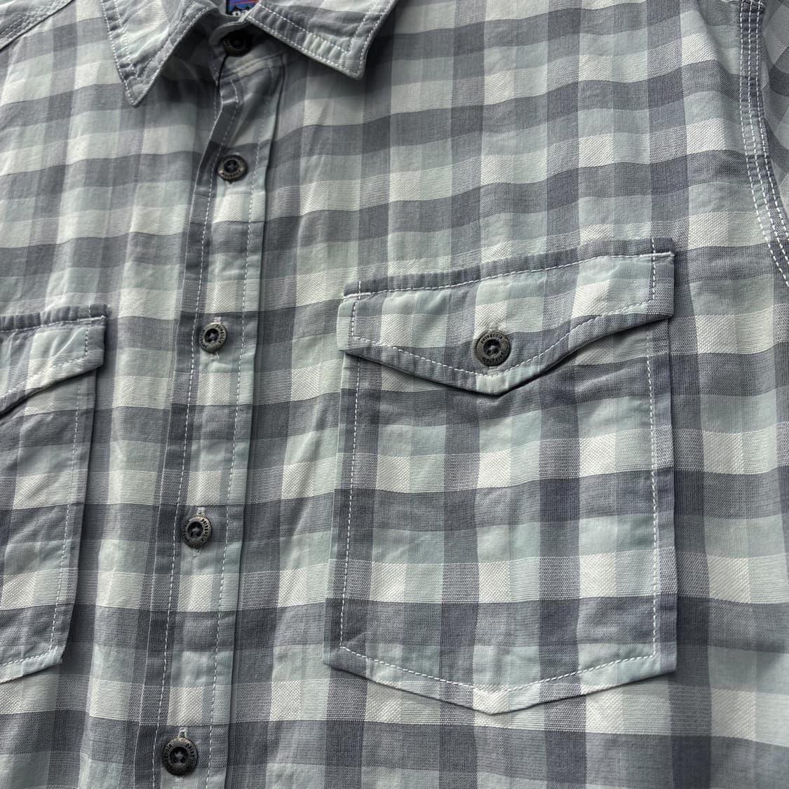 파타고니아 오가닉코튼 라이트 코튼트윌 체크워크셔츠 N1151 상품이미지5