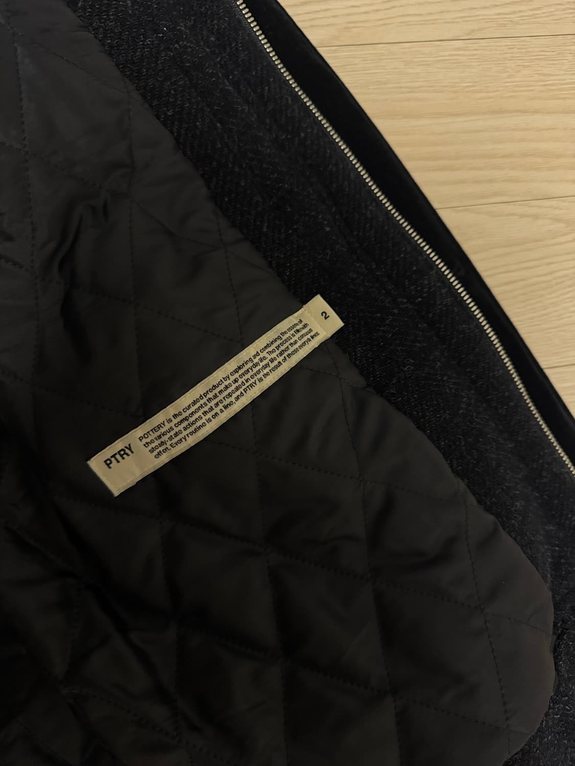 포터리 울 마운틴 파카 네이비 2 상품이미지5