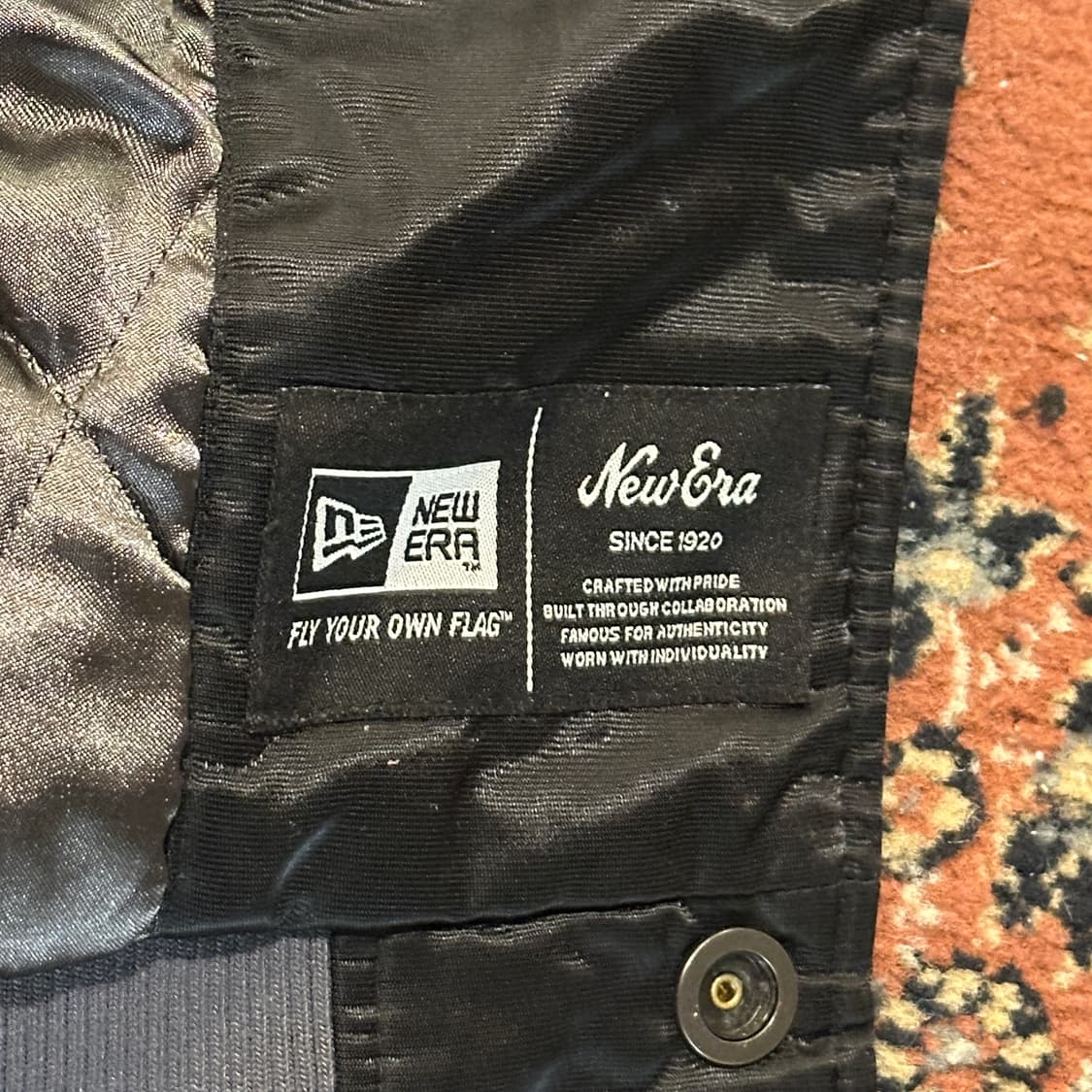 뉴에라 레이더스 바시티 자켓 (XL) 올드스쿨 상품이미지8