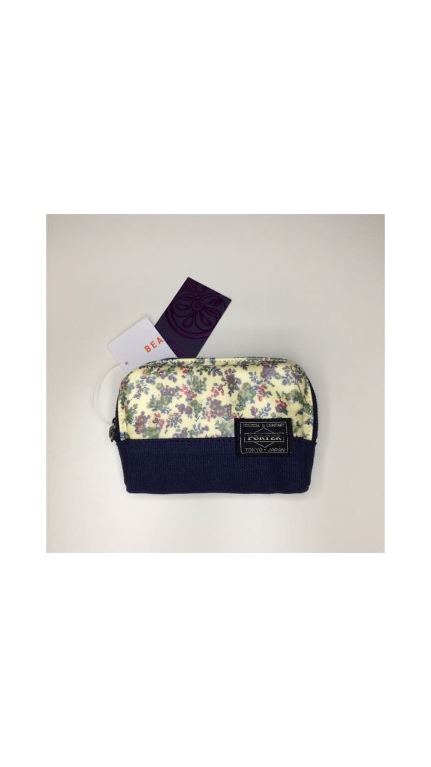 Porter x beams 포터 빔즈 플라워 지갑 상품이미지2