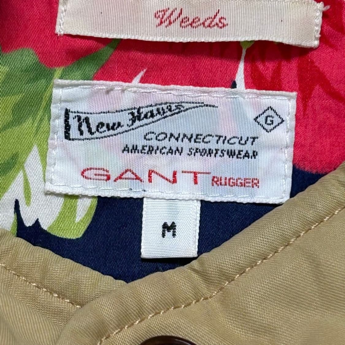 GANT Rugger 오리지널 바라쿠다 자켓 베이지 M 상품이미지4