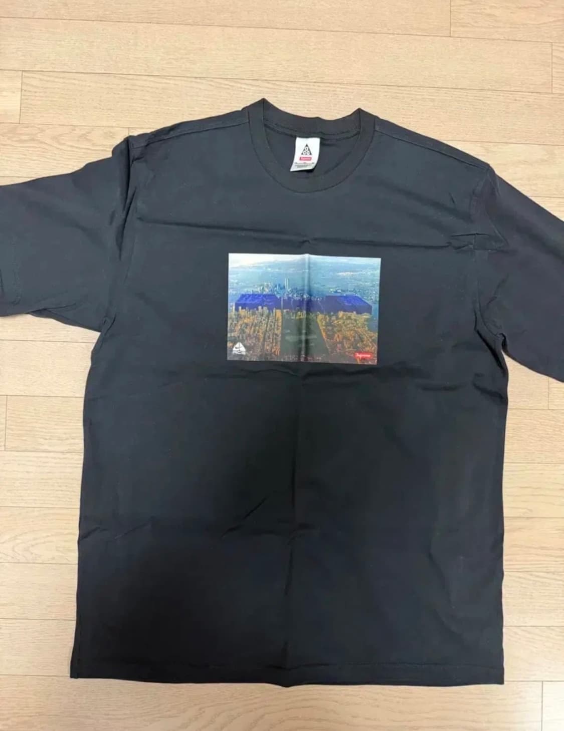 나이키 ACG x 슈프림 반팔 티셔츠 블랙 XL 상품이미지1