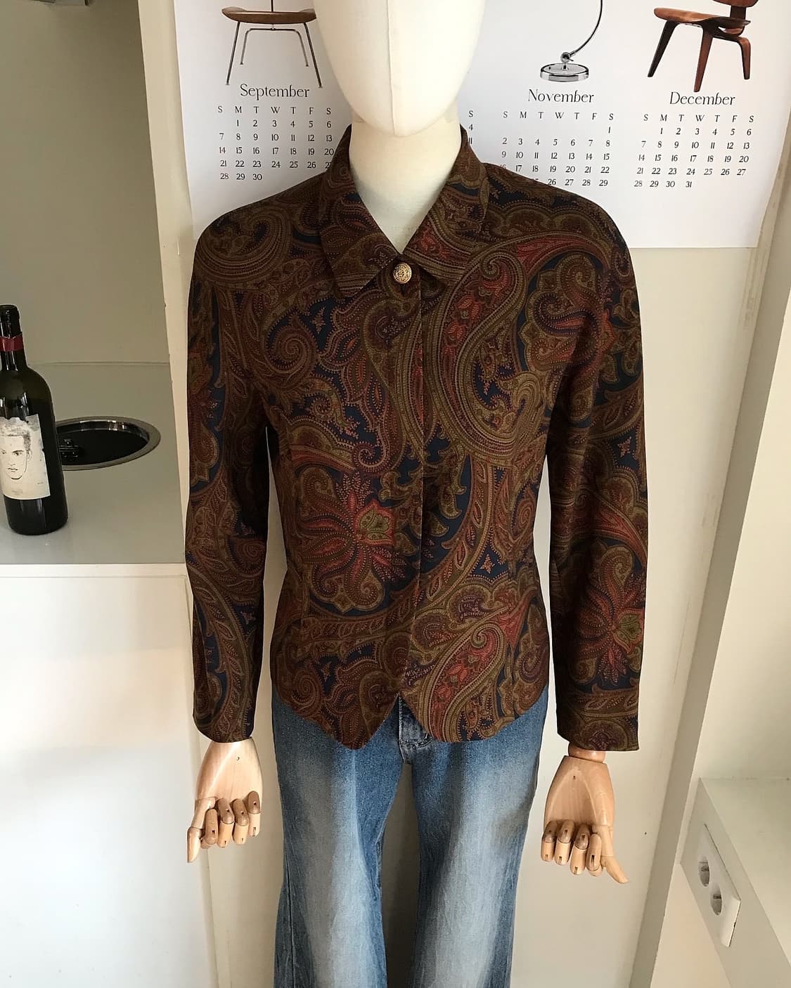 버버리 페이즐리 자켓 상품이미지3