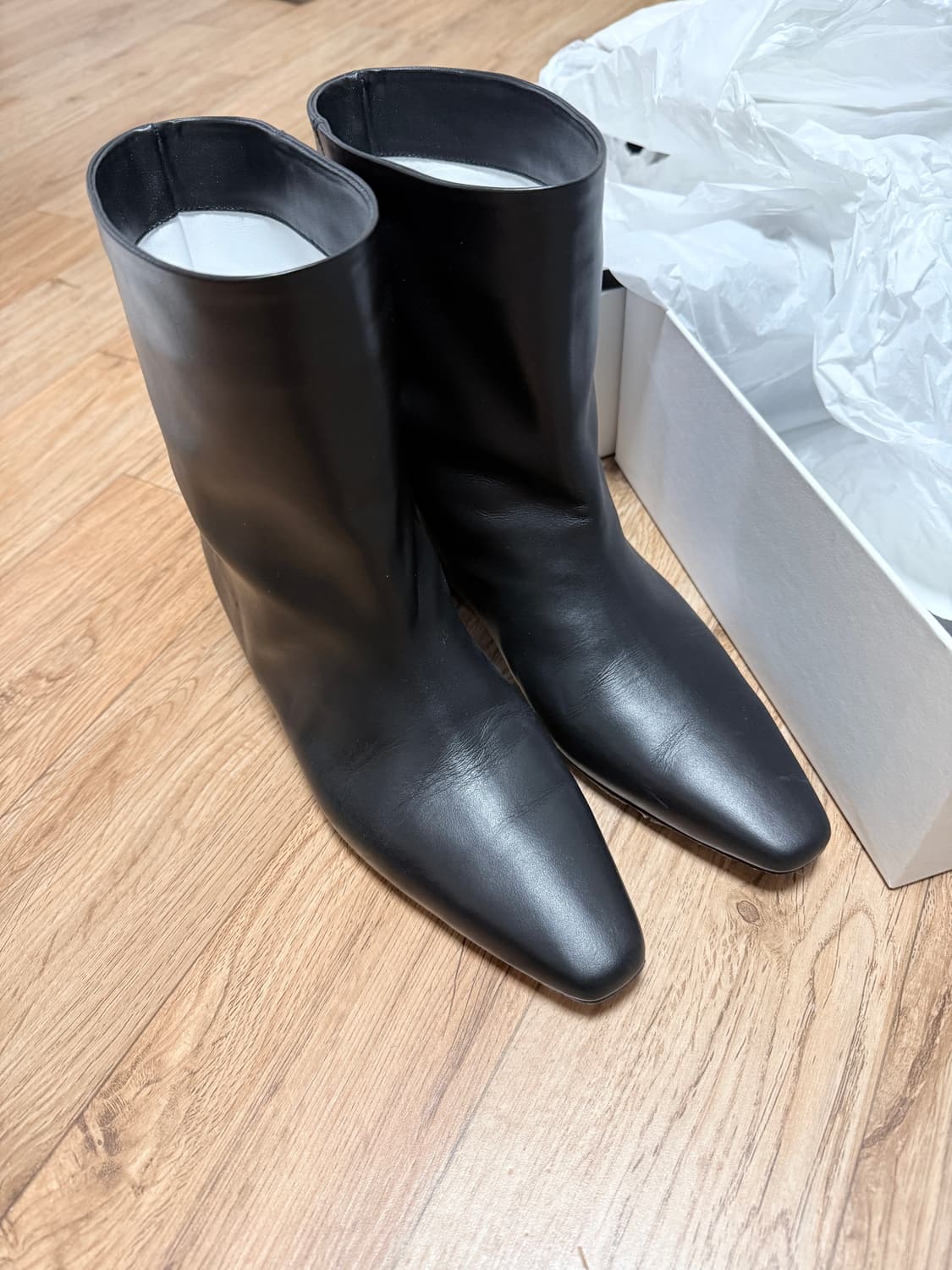 피에톤 PERTH wide boots_black 250 상품이미지4