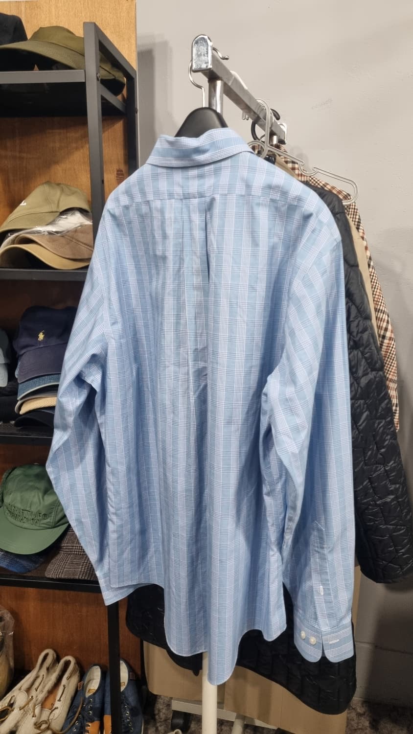 브룩스브라더스)) 깔끔한 셔츠 남방 110(표기 라지) 상태매우좋음 상품이미지3