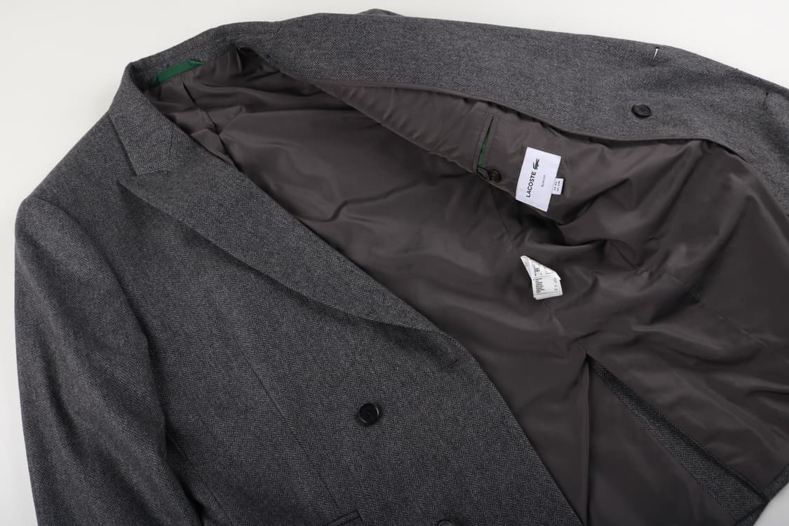 [M] 라코스테 더블 브레스티드 자켓 (캐시미어 5%) 상품이미지3