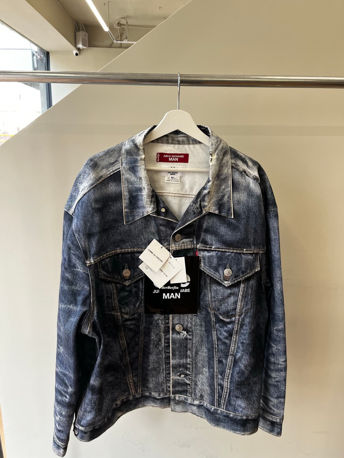 준야와타나베x리바이스x버버진 데님자켓 상품이미지4