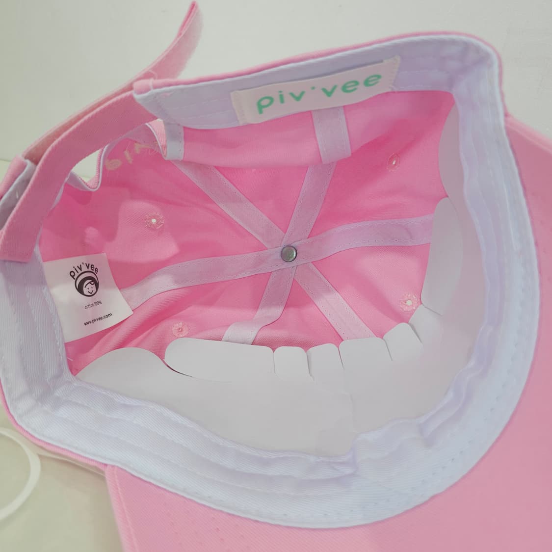 피브비 pivvee 볼캡 핑크 상품이미지2