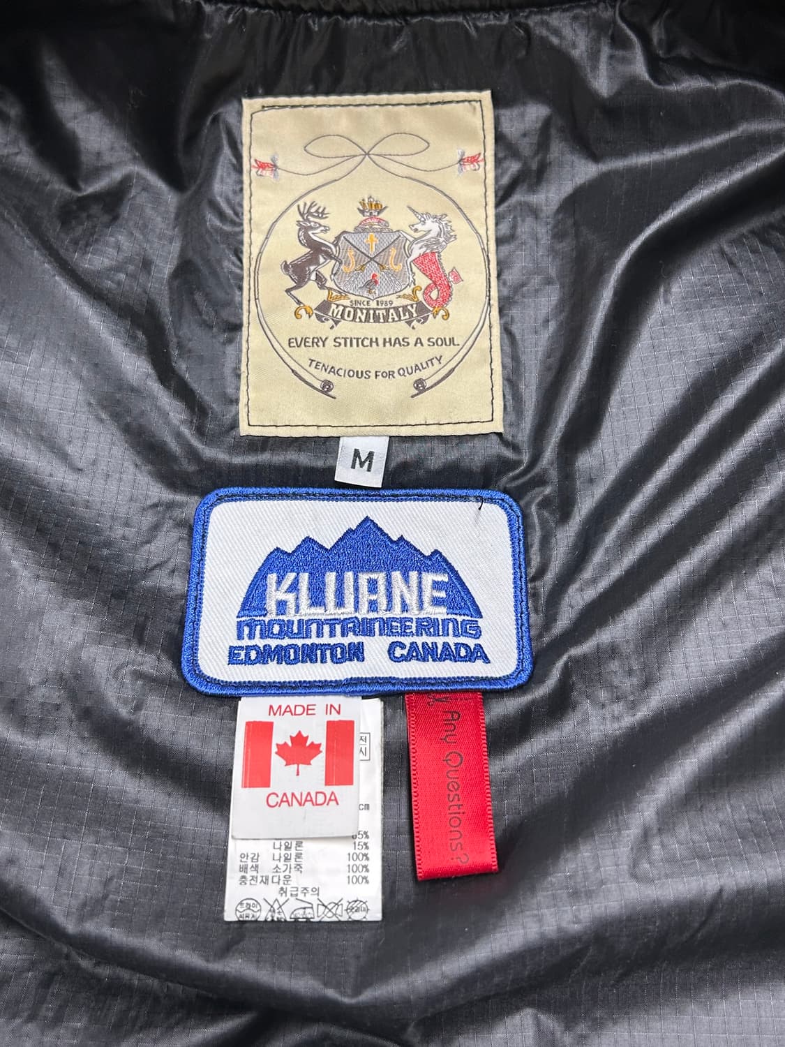 MONITALY 모니탈리 울 다운 베스트 상품이미지9