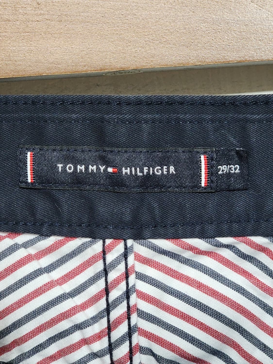 (29) 타미힐피거 면바지 네이비 치노팬츠 토미 스판 코튼팬츠 상품이미지3