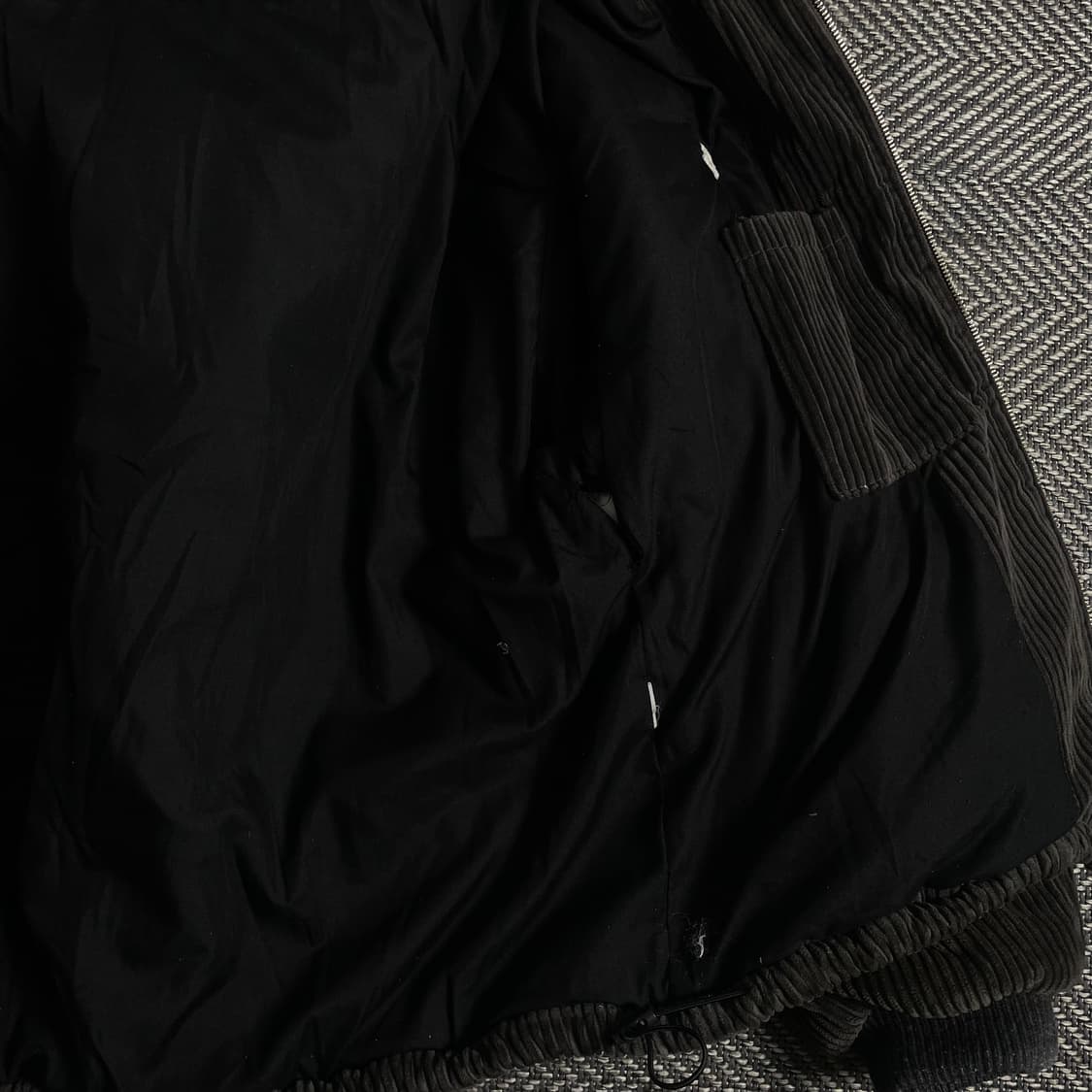 폴로 랄프로렌 포니 로고 코듀로이 패딩 점퍼 브라운y 3569 상품이미지6