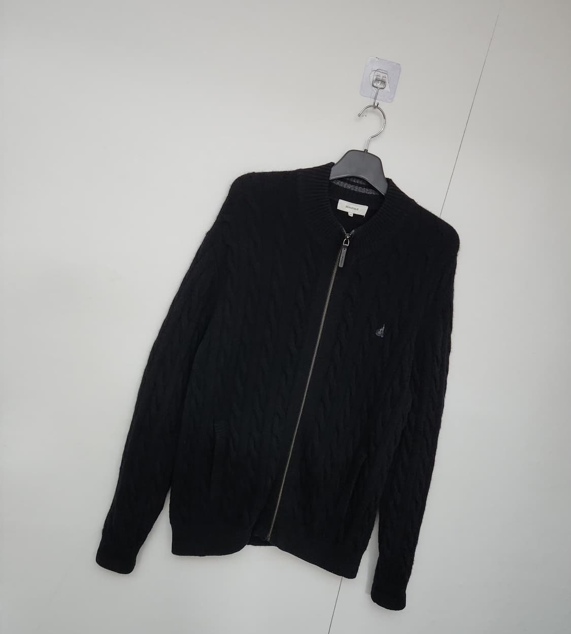 빈폴 110 케이블 니트집업 가디건 상품이미지4