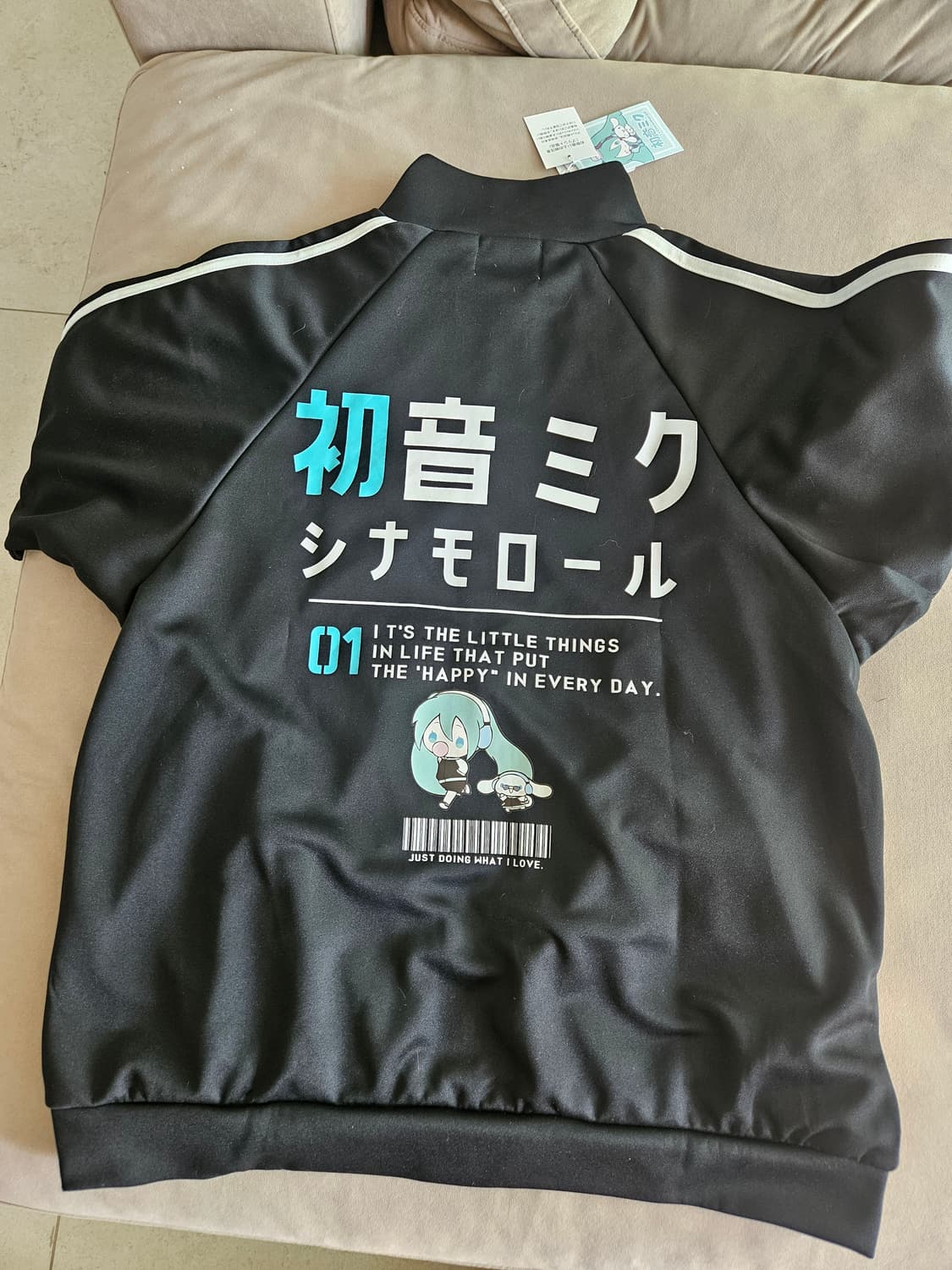 2026  하츠네미쿠 x 시나모롤 콜라보  트랙자켓 3L(마지막가격다운) 상품이미지7