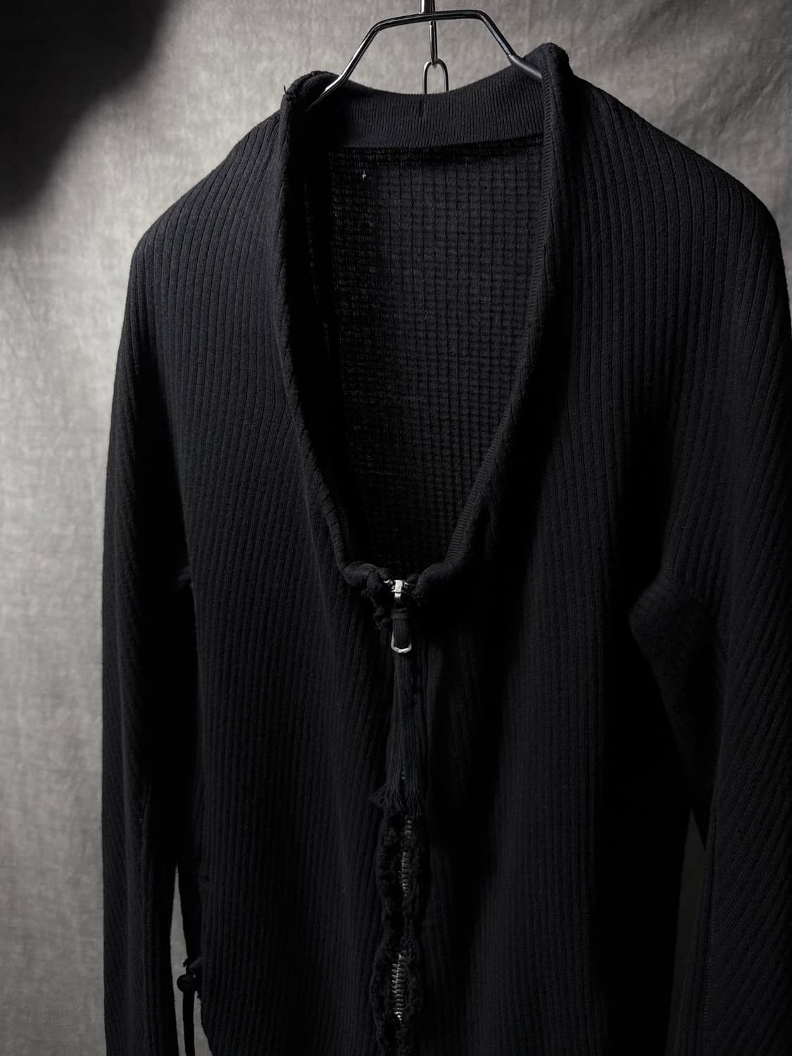 Boris Bidjan Saberi Ribbed Zip Cardigan  상품이미지5