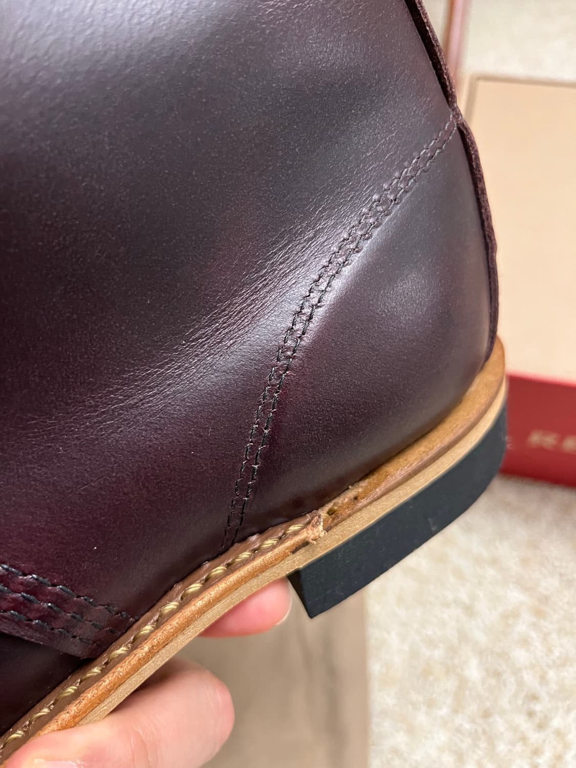 [미사용새상품] 레드윙 벡맨 9419 블랙 체리 9.5 팩토리 세컨드(F 상품이미지8