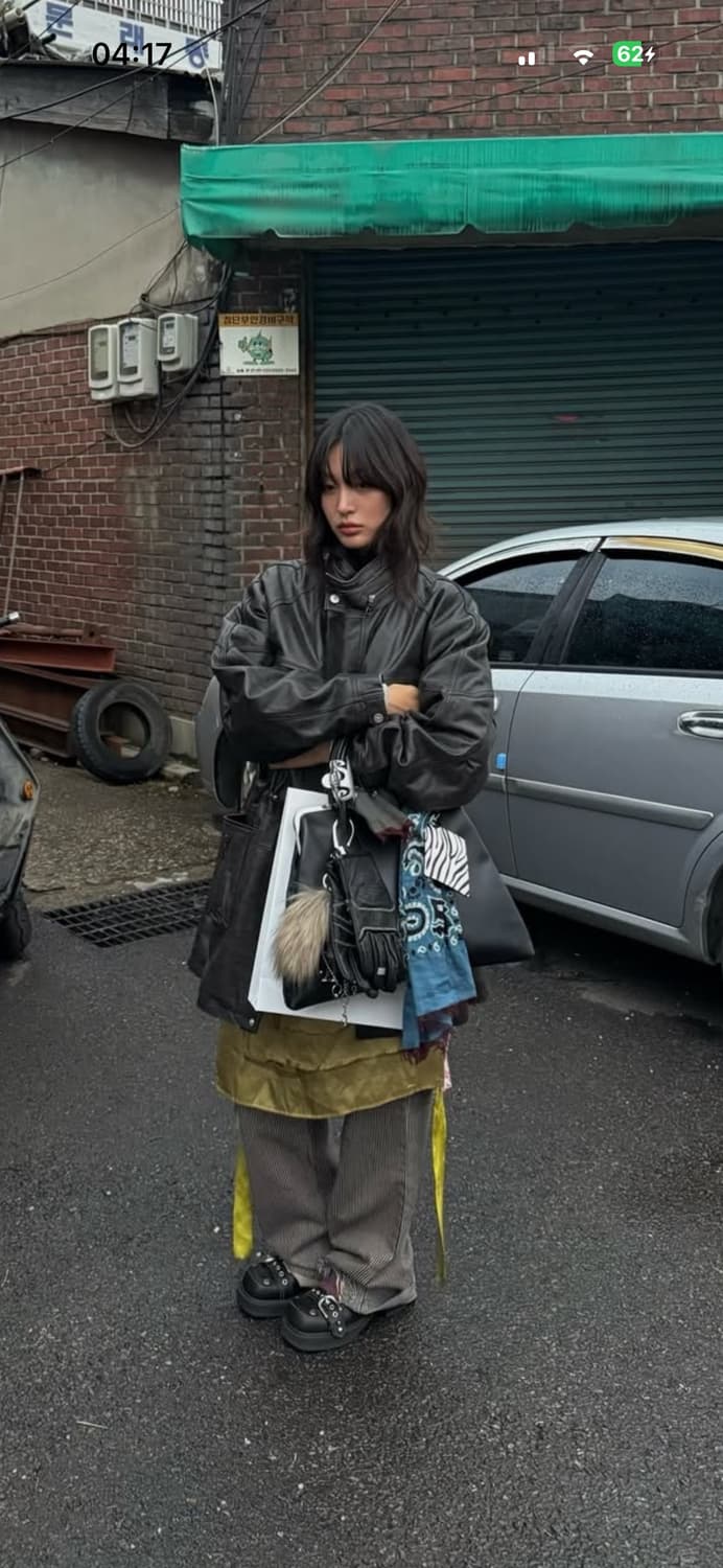 베이컨트 아카이브 빅터 레더 필드자켓 상품이미지6