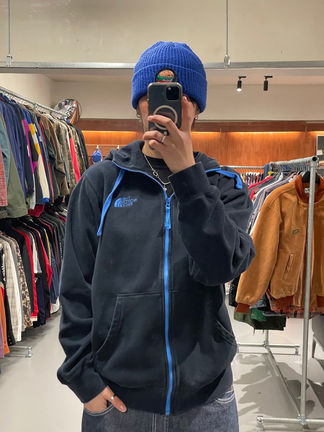 노스페이스 후드 집업 상품이미지1