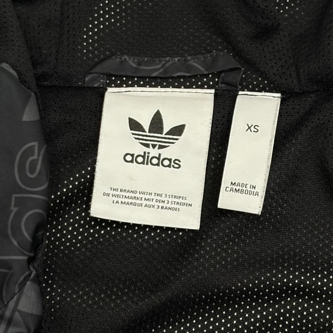 ADIDAS 모노그램 유로파 윈드 브레이커 XS 상품이미지5