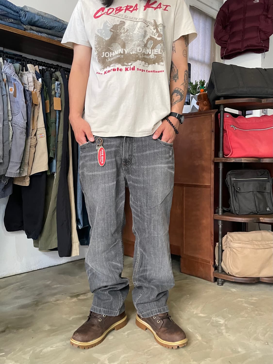 리바이스 569 33x30 블랙데님 상품이미지2