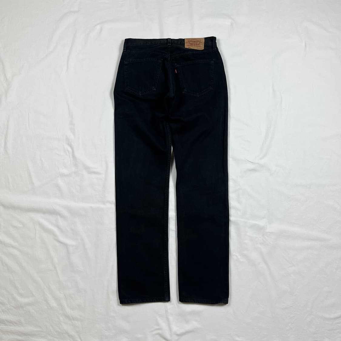 90’s 리바이스 levis europe 501 블랙데님팬츠 바지 상품이미지6