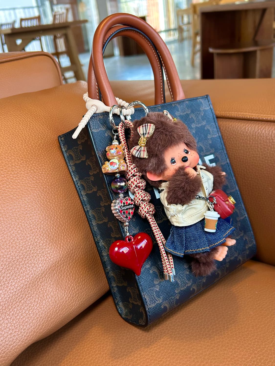 (80)🧸👜정품몬치치 프리미엄 라인_ 빈티지 프렌치무드 상품이미지7