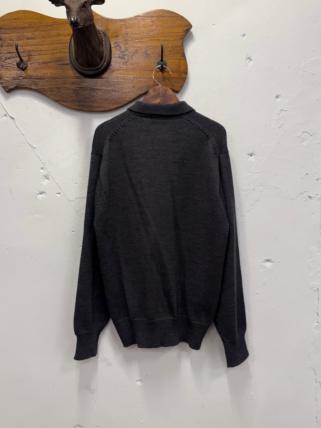 L) Y’s for Men Wool Knit Polo Sweater 상품이미지5