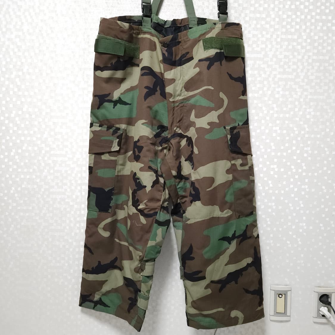 미군 밀리터리 방호복 멜빵 바지 상품이미지2