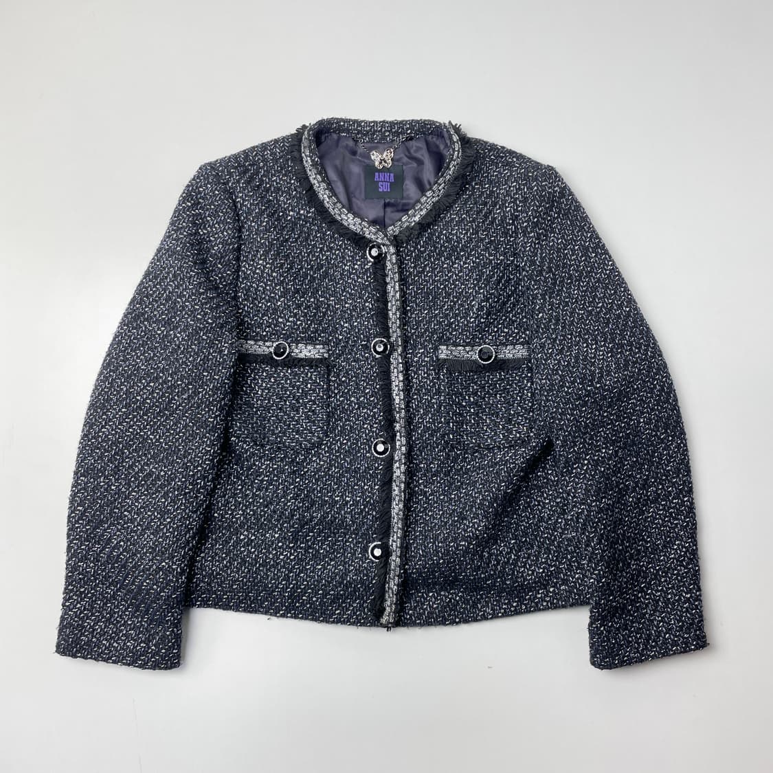 [중고] 안나수이 트위드 투피스 셋업 상품이미지2