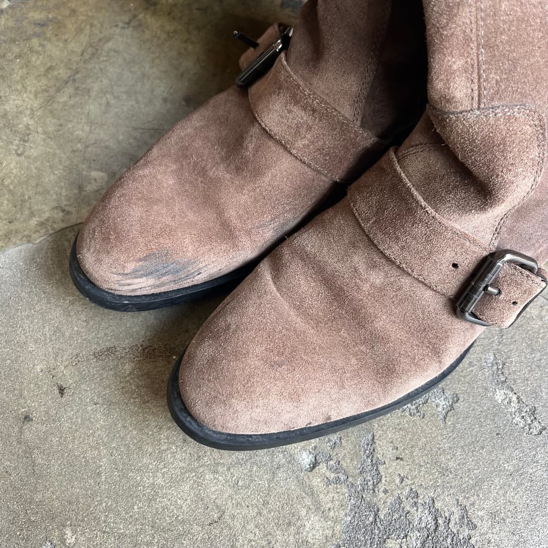 토즈 스웨이드 롱 엔지니어 부츠 상품이미지3