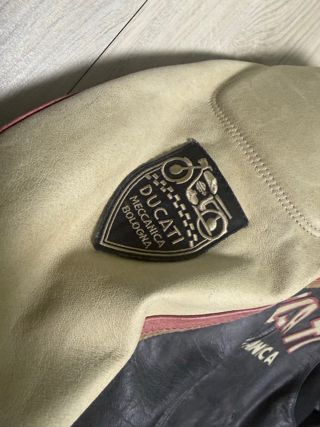 Ducati Meccanica Leather Jacket 빈티지 상품이미지5