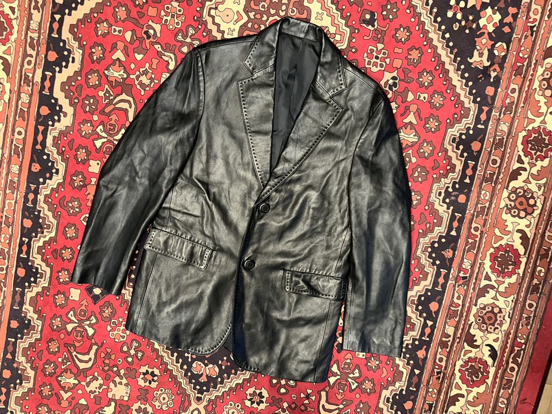 ( L ) 가죽마이 가죽자켓 레더자켓 양가죽자켓 가죽블레이저 가죽블리이져 상품이미지6