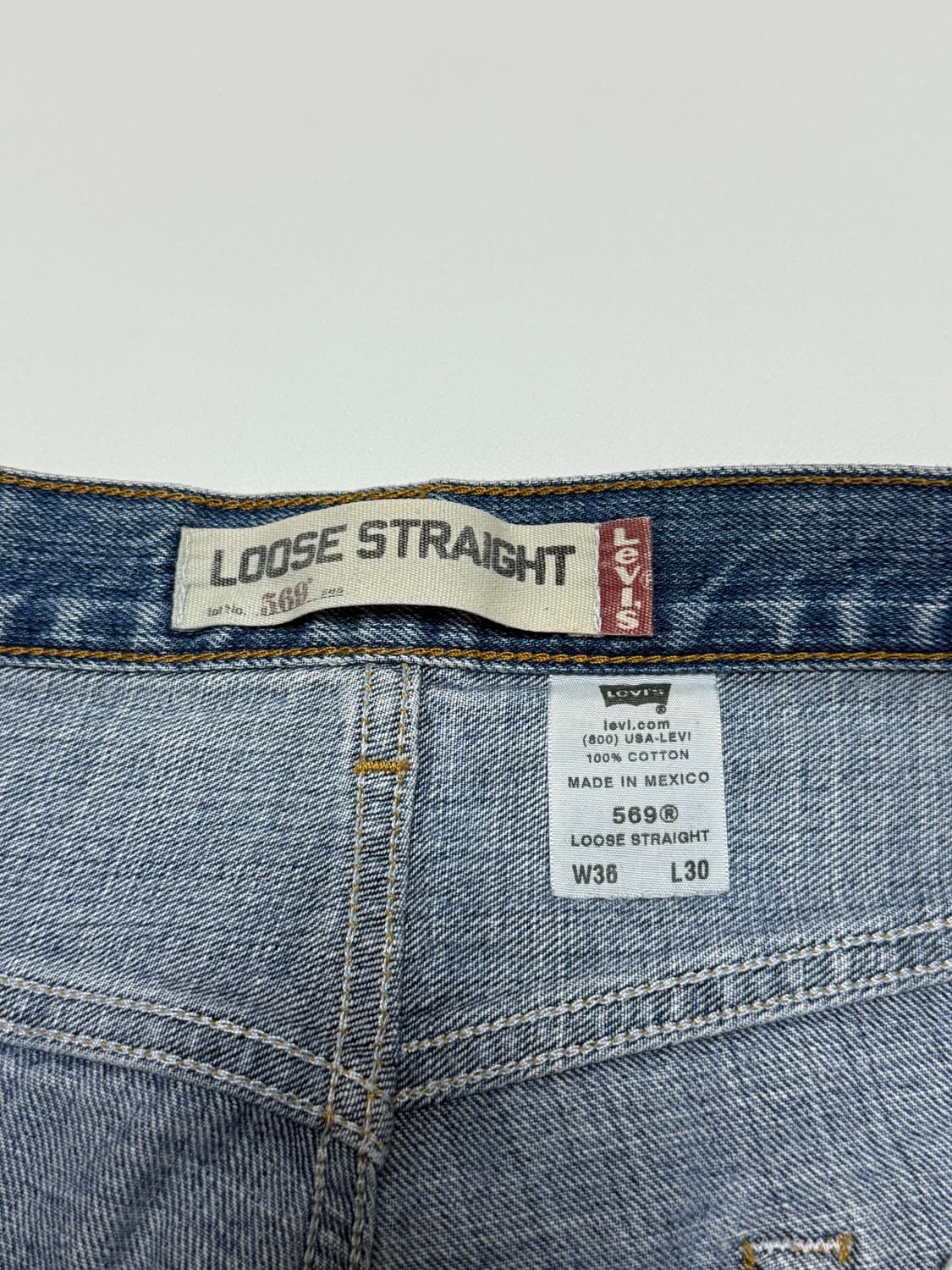 리바이스 569 데님팬츠 36x30 상품이미지5