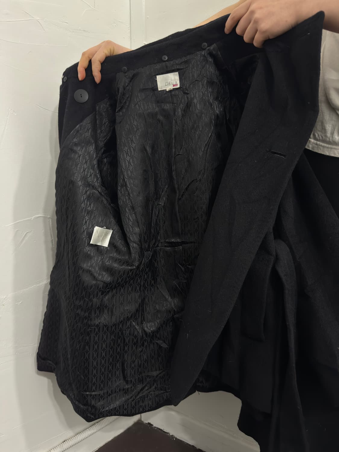 deux belt button coat 상품이미지5