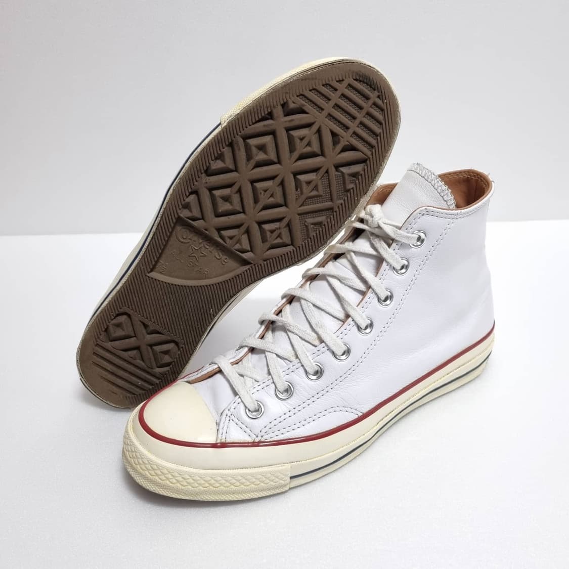 컨버스 1970's 척테일러 올스타 래더 화이트 상품이미지4