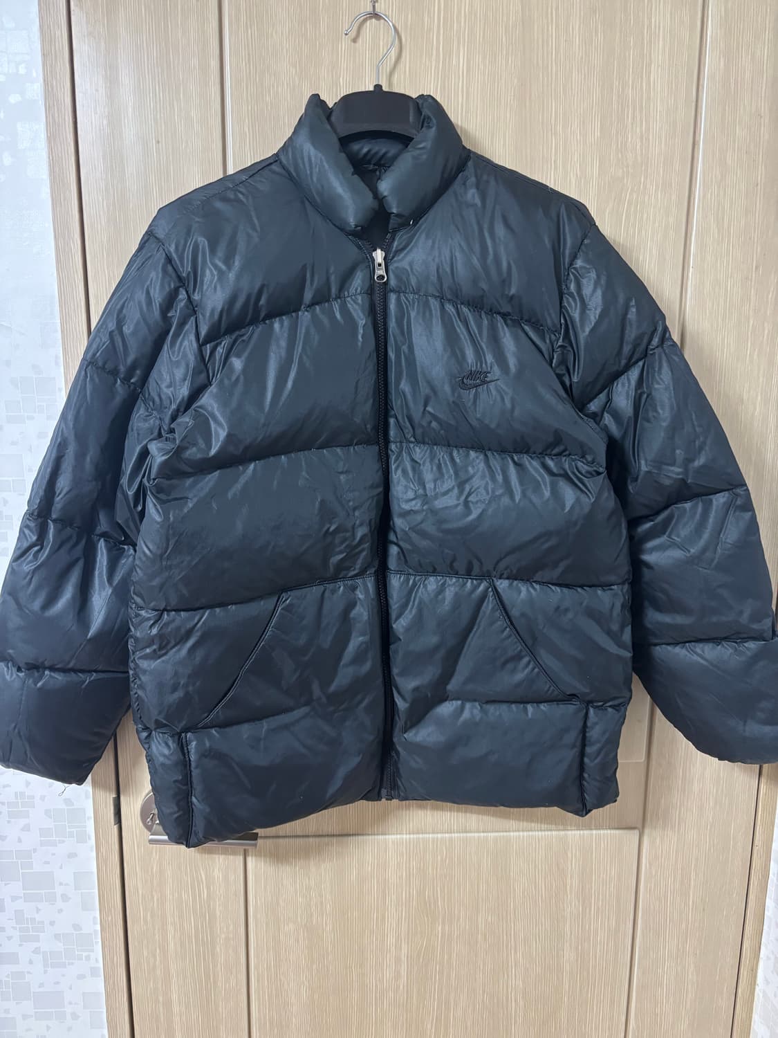 80s 나이키 블랙 패딩 점퍼 상품이미지1