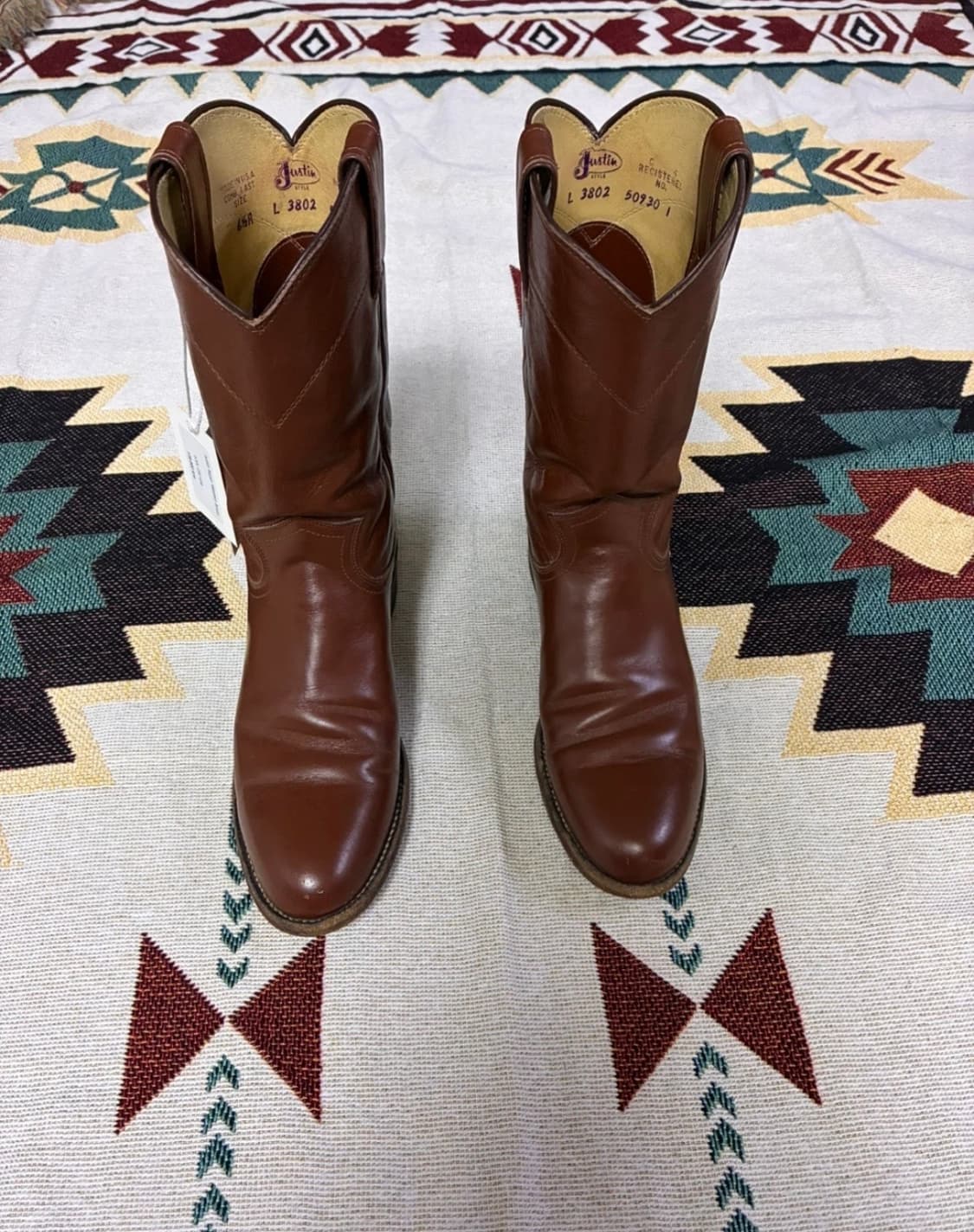 빈티지 Justin Roper Western Boots / 230 상품이미지3