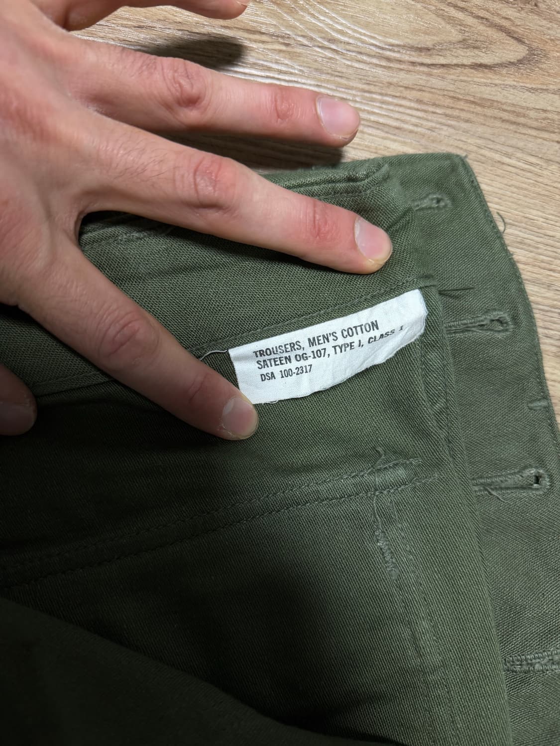 OG107 퍼티그팬츠 30 x 31 상품이미지4