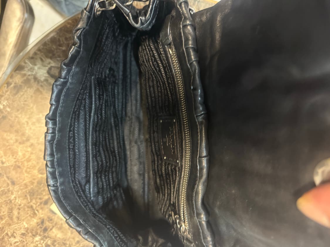 정품 프라다 고프레 나파 체인 숄더백 팝니다 상품이미지7