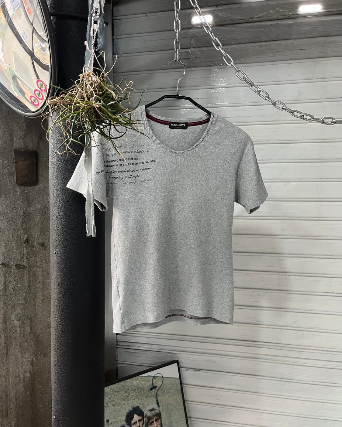 Hideaways punk lettering tee 상품이미지2