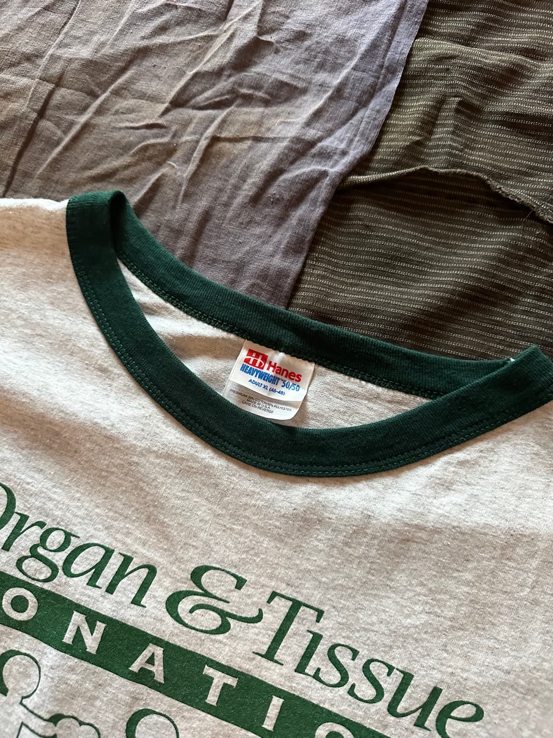 90s USA Hanes Ringer T Shirt 상품이미지4