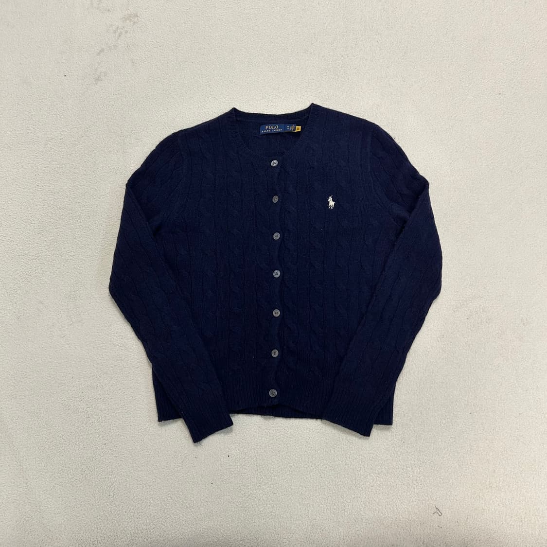 Polo Ralph Lauren navy cardigan 상품이미지4